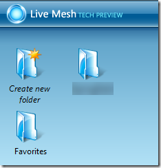 Favorites folder on Live Desktop