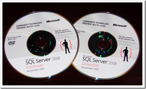 SQL Server DVDs