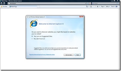 First Screen