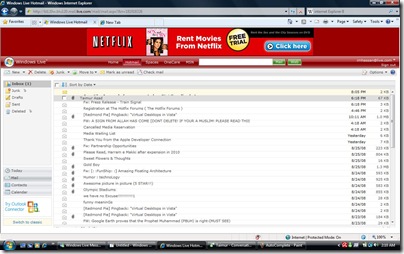 Hotmail Rendering Issues