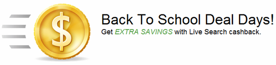 Live Search cashback