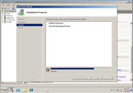 Windows Server 2008 R2 - Installing Features