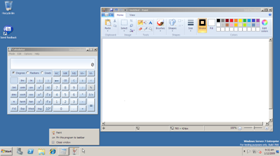 Windows Server 2008 R2 - Paint & Calculator