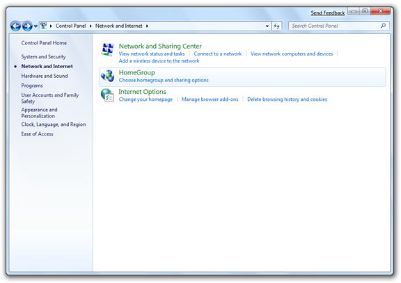 Windows 7 Build 7022 - HomeGroup