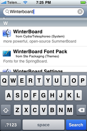 Winterboard for iPhone