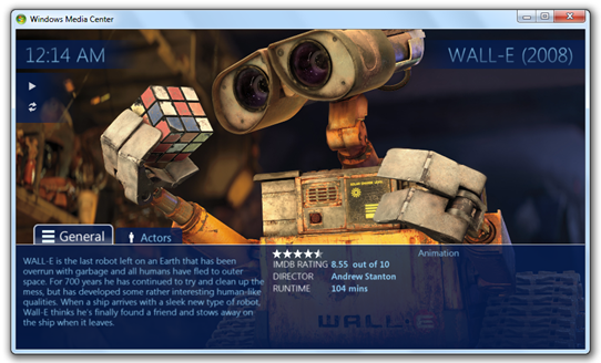 CoverFlow in Windows 7 Media Center (2)