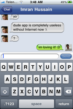 Facebook 3.0 for iPhone
