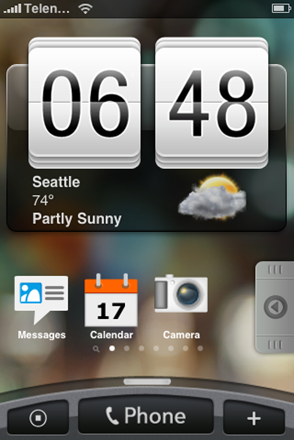 HTC Hero Sense UI on iPhone (1)[4]