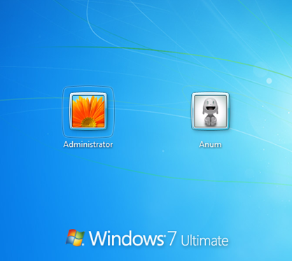 Administrator Account in Windows 7 Ultimate
