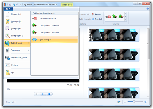 Windows Live Movie Maker