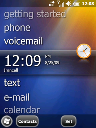 Windows Mobile 6.5 Build 23036