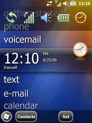 Windows Mobile 6.5 Build 23036