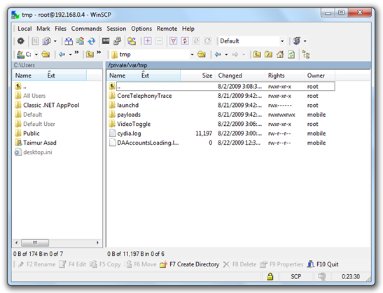 WinSCP
