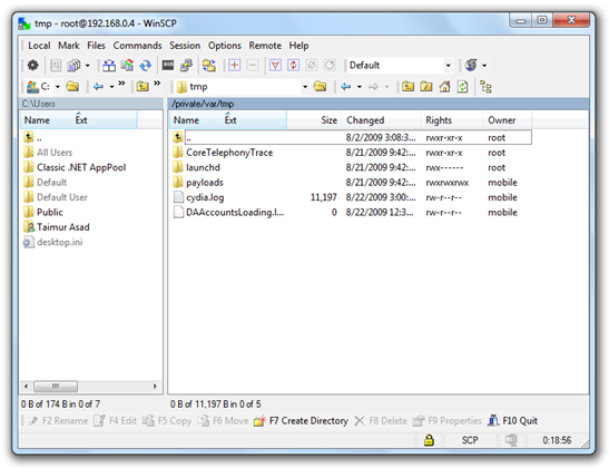 WinSCP