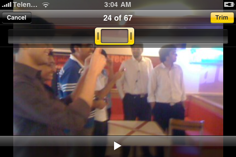 Enable iPhone 3GS Video Editing in iPhone 2G and iPhone 3G
