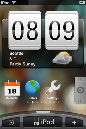 htc sense ui. HTC Sense UI for iPod Touch