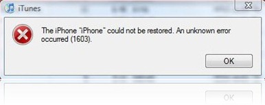 16xx and 21 Error in iTunes during iPhone 3.1 Restore