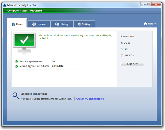 Microsoft Security Essentials (3)