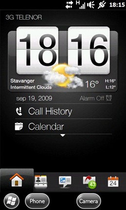 Windows Mobile 6.5 Build 23053