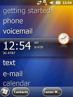 Windows Mobile 6.5 Build 23409