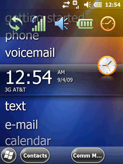 Windows Mobile 6.5 Build 23409