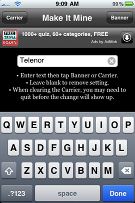 Fix for Missing Carrier Logo on iPhone 3.1.2