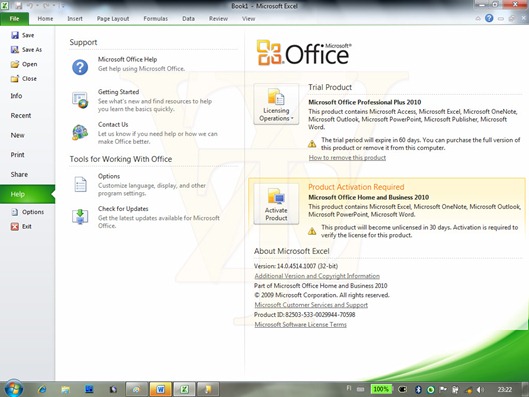 Office 2010 Beta 2 Build 14.0.4514.1009