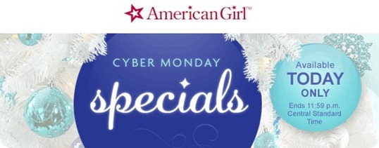 American Girl Cyber Monday