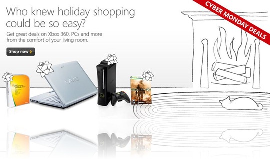 Cyber Monday Online Deals on Xbox 360, Zune HD, Modern Warfare 2