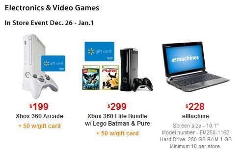 Walmart Christmas Sale