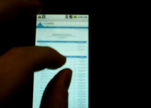 Droid Multitouch Browser