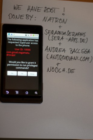 Root Motorola Milestone