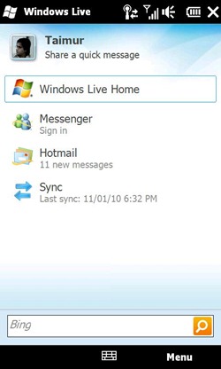 WL for Windows phone