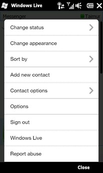 WL for Windows phone