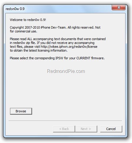 redsn0w 0.9
