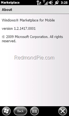 Windows Phone Marketplace