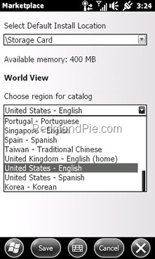 Windows Phone Marketplace