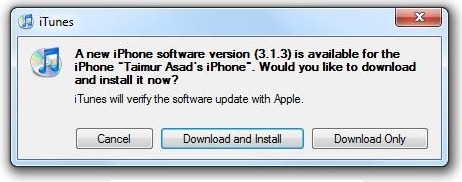 iPhone 3.1.3 Firmware