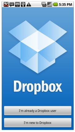 Dropbox+android