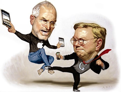 Steve Jobs vs Eric Schmidt