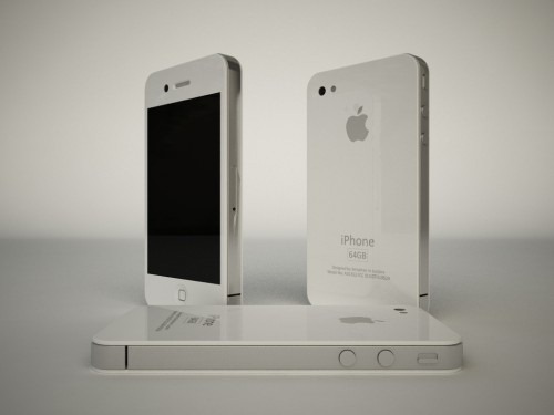 iphone 4g white. iPhone 4G HD White (1)