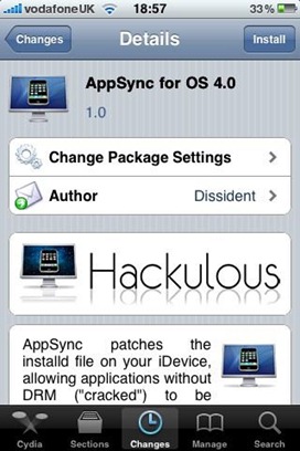 AppSync for OS 4.0