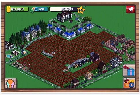 FarmVille on iPhone