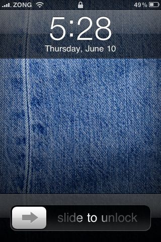  Lock screen
