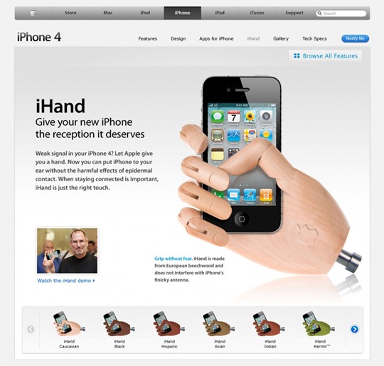 iHand for iPhone 4