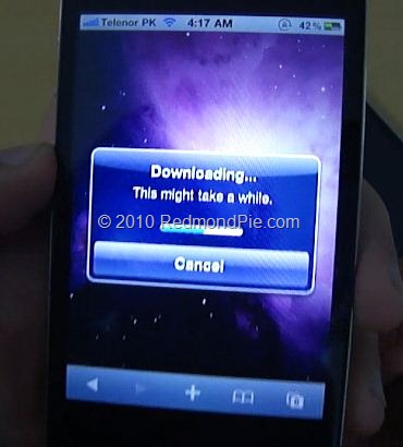 iPhone 4 JailbreaMe 2.0 Star (3)