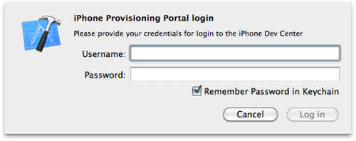 Apple Developer Login Xcode