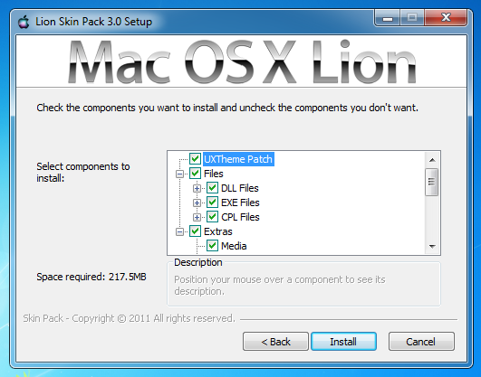 wallpaper mac os x lion. Mac OS X 10.7 Lion Theme