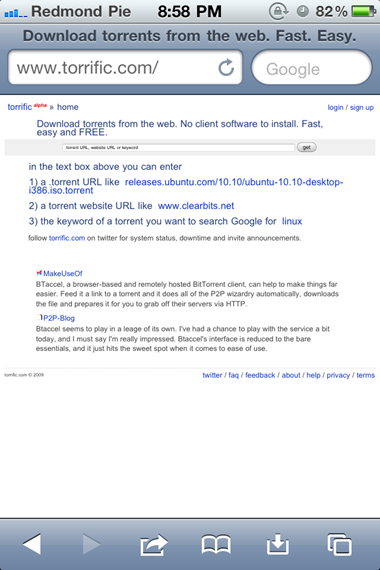 Torrents on iPhone (1) Torrents on iPhone (1)