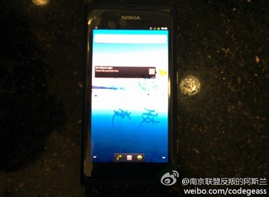 Android Based Nokia N9 